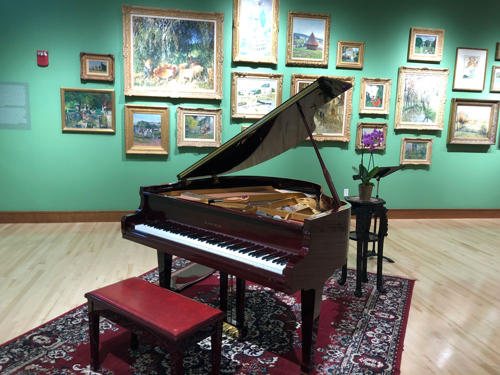 tuning pianos at the verostko center for the arts